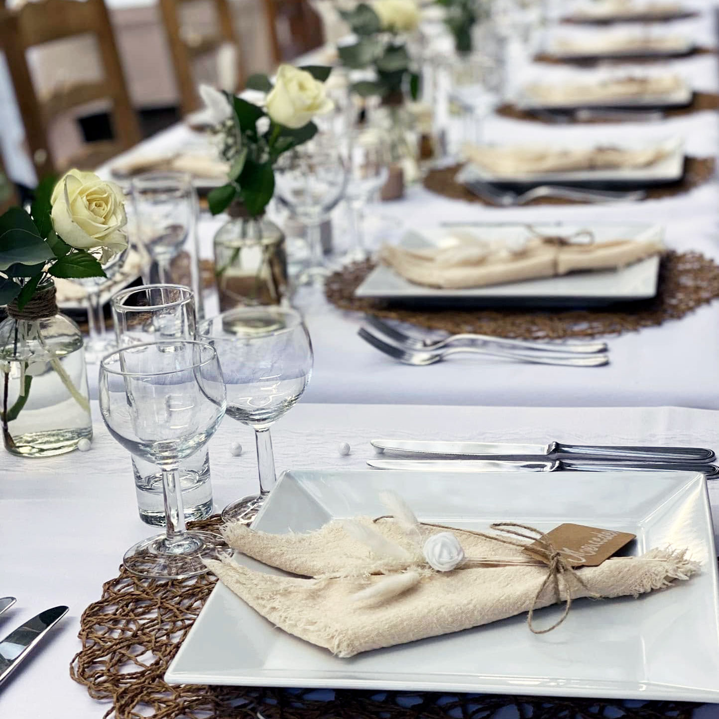 Banquet traiteur raffiné avec service sur place