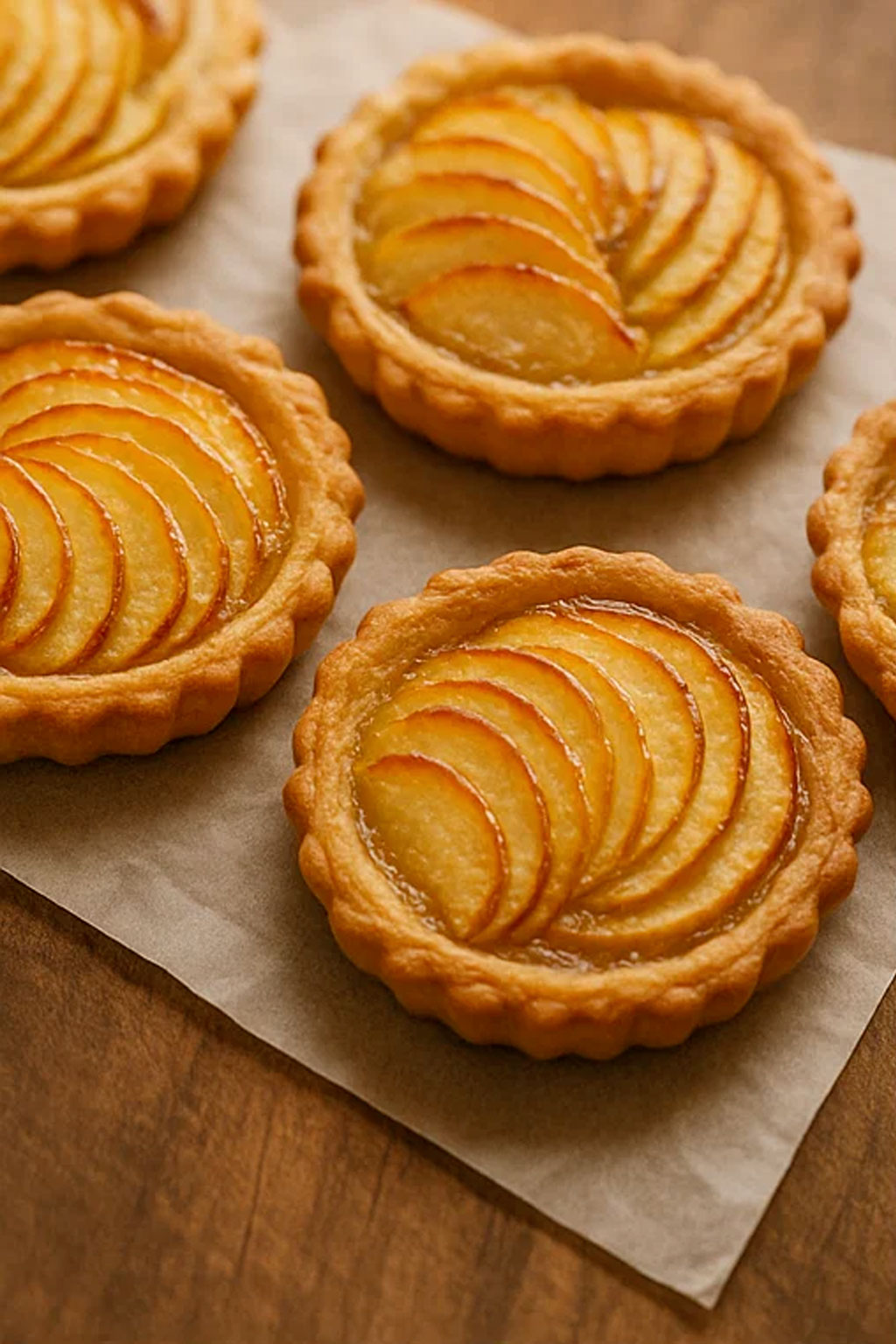 Photo du plat Tartelette aux pommes