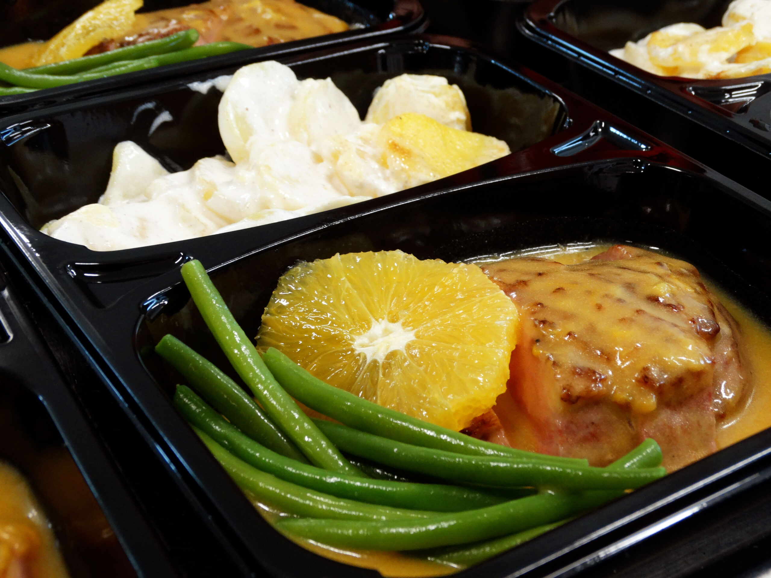 Plat : Magret de canard à l’orange et gratin dauphinois