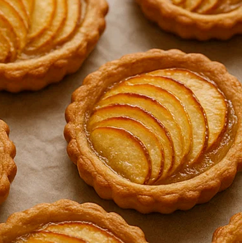 Photo du plat Tartelette aux pommes